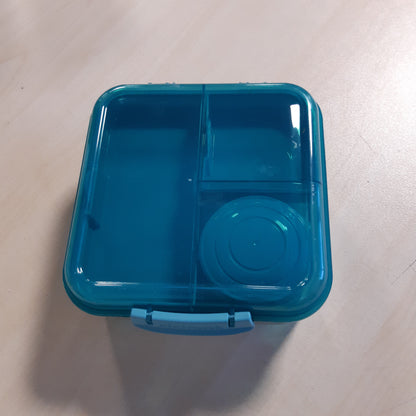 229374 - KUTI DREKE Sistema Bento Box 1.25 L me Ndarje për Oqean, Plastikë e Ricikluar, Ngjyrë Bruz