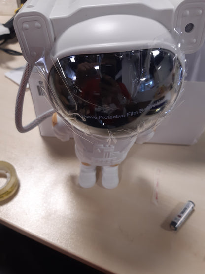 214497 - Projektor Qielli me Yje, Projektor LED Astronaut Galaxy me Telekomandë