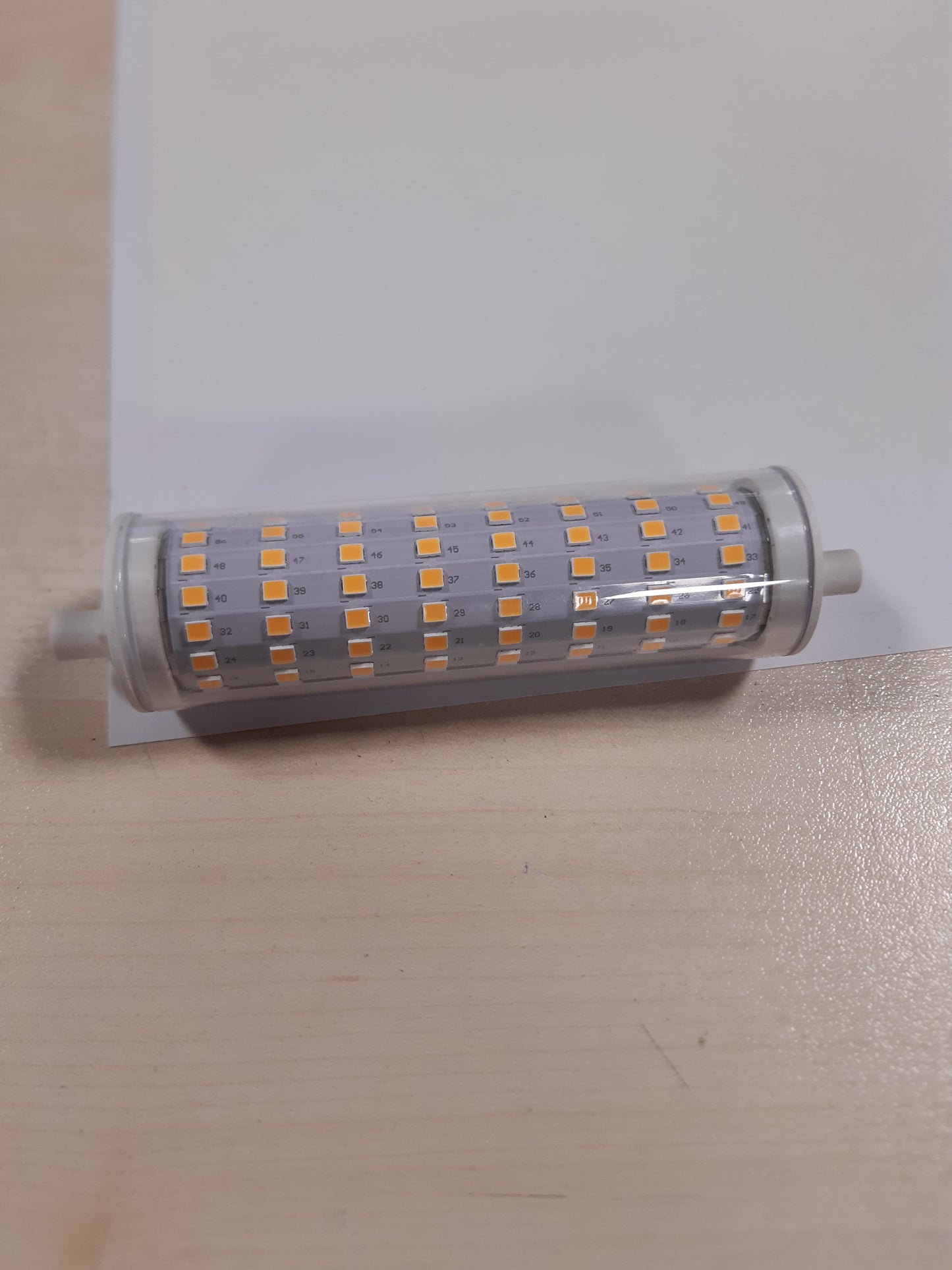 219035 - OSRAM Llampat LED me ndriçim shkop, 15 W, ekuivalente me 125 W, e bardhë e ngrohtë (2700K) LED LINE R7S DIM