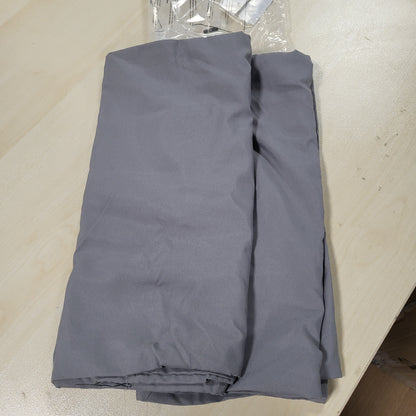 230128 - Blumtal Mbulesë jastëku anësor për gjumë 40x145 cm, set me 2 copë – Mikrofibër e çertifikuar Oeko-TEX, shumë e butë, e larë në lavatriçe – gri.