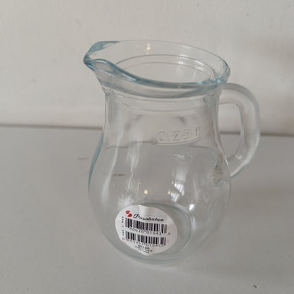 195346 - PASABAHCE Bistro, Krug Transparent, 0.25L, Dimenzionet 8 x 8 x 12.2cm