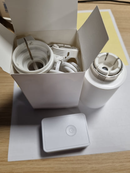 163382 - TERMOSTAT MEROSS Inteligjent me Radiator (me HUB), i Pajtueshëm me HomeKit, Alexa dhe Google Home, Kontroll Zanor në Distanca për Ujë të Nxehtë