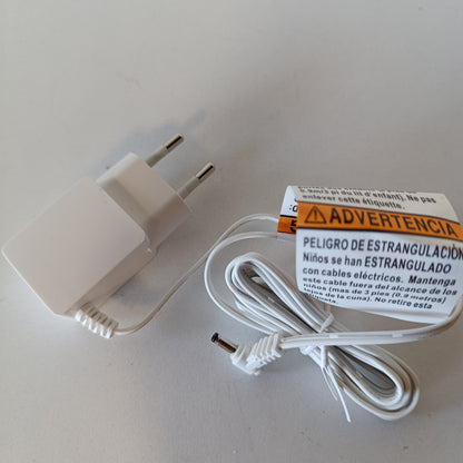 269230 - Furnizim me energji 5V 1A, 2 metra, kabllo për HelloBaby HB50, zëvendësuese për njësinë e prindit dhe foshnjës HB66, e bardhë