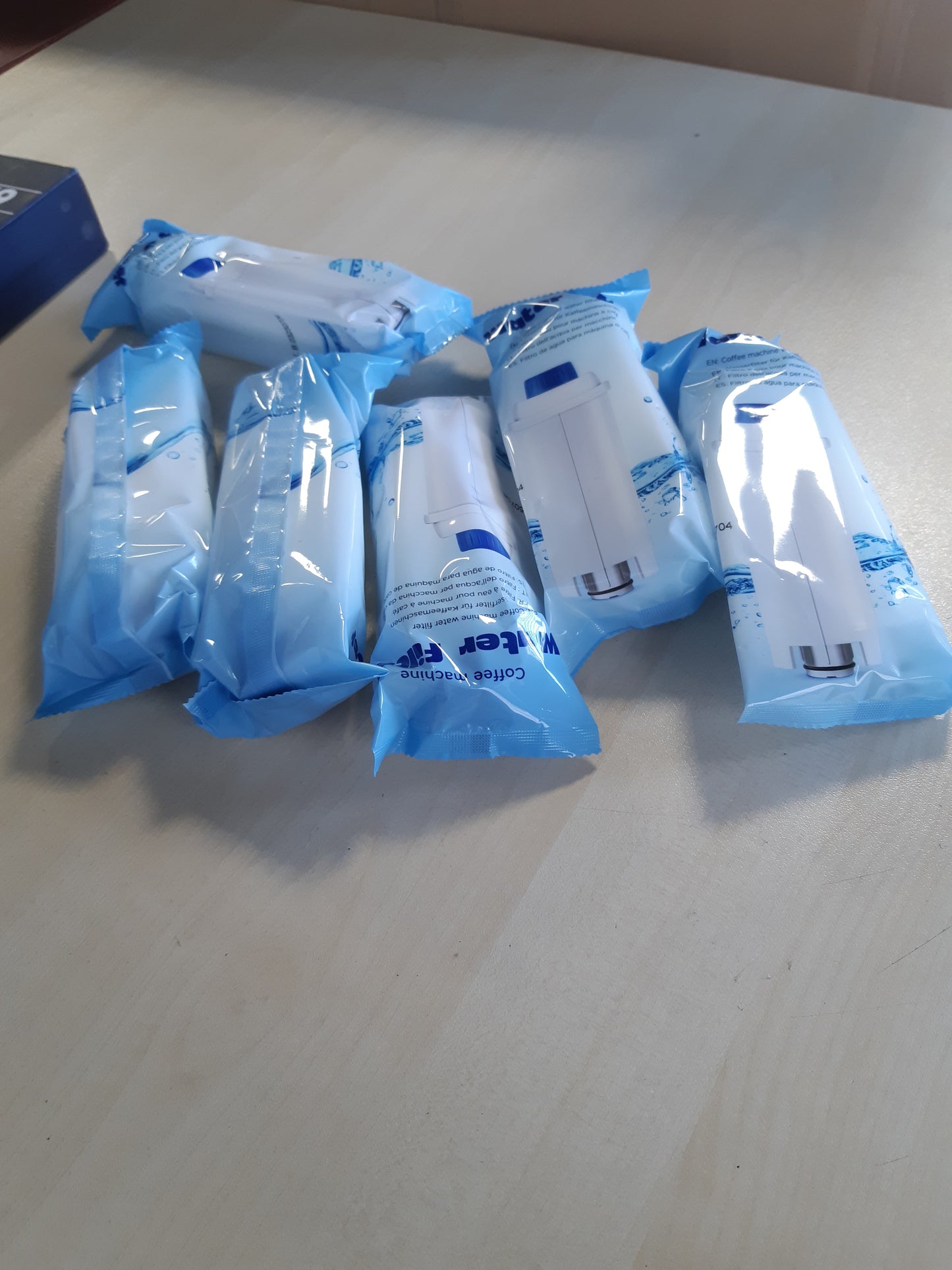 214348 - Filtër uji me 6 pjesë për makina kafeje automatike, zëvendësim për De'Longhi