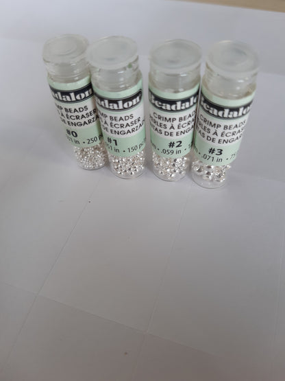 251338 - BEADALON Set rruazash të lakuara, 600 copë, të veshura me argjend