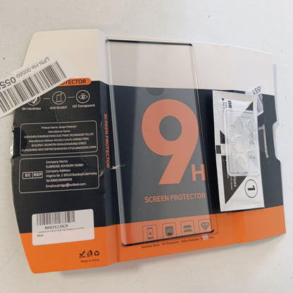 267305 - Carantee Mbrojtës Ekrani 2+2 copë Xham të Temperuar për Samsung Galaxy S22 Ultra 5G, Mbrojtje Kamerës