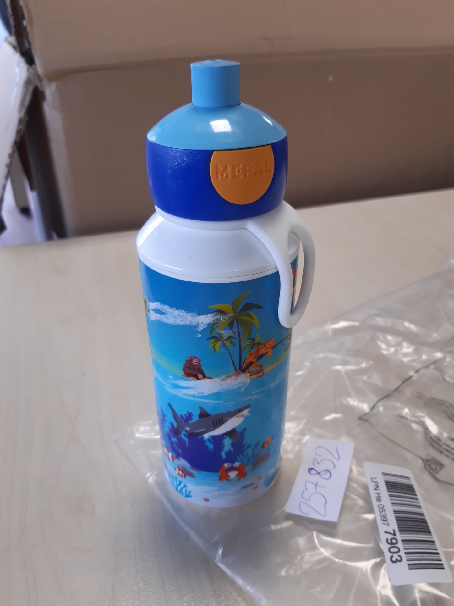 257832 - MEPAL Shishe Uji e Hapur për Kampusin - 400 ml - Papërshkueshme nga Rrjedhja - E Ripërdorshme - Pa BPA