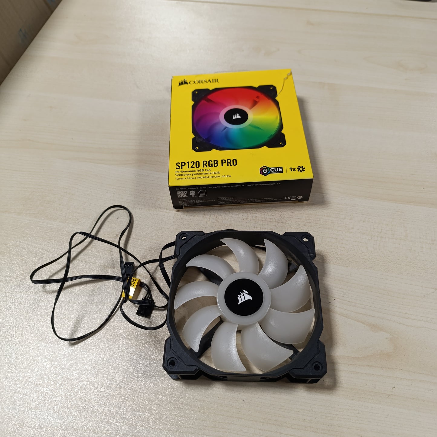 269071 - CORSAIR Ventilator Icue Sp120 Rgb Pro, 120Mm