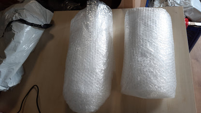 185731 - CYMAX Rrotulla Mbështjellëse me Flluska (2 Copë), 22m gjatësi, Fletë Ajri 300mm x 11m për Rulë, e Shpuar çdo 30cm, me 20 Ngjitës Fragjiliteti të Përfshira