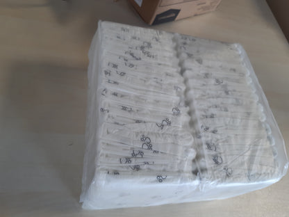 252456 - Amazon Basics Pelena të disponueshme për qen me 30 copë, madhësia XS, të bardha