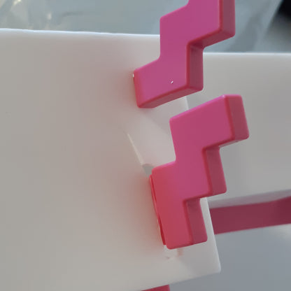 222326 - Llambë Minecraft Axolotl, zyrtarisht e licencuar, pesë modalitete ngjyrash, për tavolinë lojërash ose komodinë
