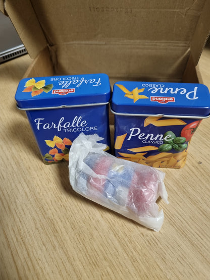 141601 - Set kuzhine për fëmijë me makarona prej filci, të punuara me dorë, ushqim lodër prej filci, aksesorë për kuzhinë lodër dhe dyqan, lodra gatimi për fëmijë