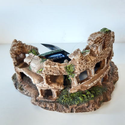 255727 - NOBBY Ornamentet Aqua COLOSSEUM, 25.5 x 15 x 13 cm, 1 copë