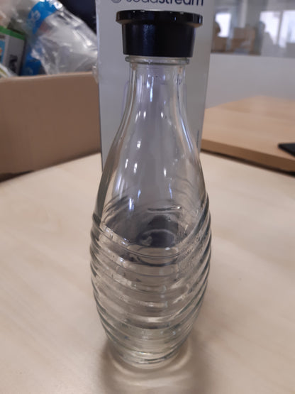 233823 - SODASTREAM Karafë qelqi për pajisje DUO për ujë të gazuar dhe sodë, I sigurt për lavastovilje, Transparent