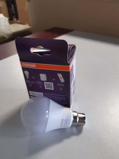 247998 - OSRAM Llampa LED SMART A60, B22D, 9W, ZigBee 3.0, RGBW, 16 milion ngjyra, kontroll nga aplikacioni, Alexa
