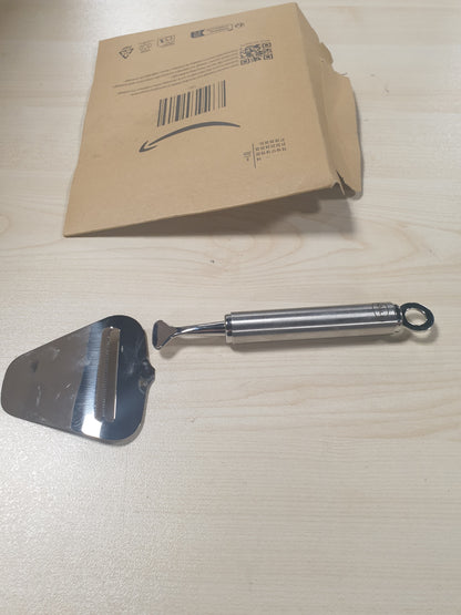 218362 - RÖSLE Prerës djathi, çelik inox 18/10, i përshtatshëm për lavastovilje, argjendi