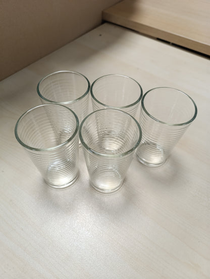 248382 - ALPINA WATER SPRAY - TRINKGLÄSER SET - GLÄSER SET 5 TEILIG - SPÜLMASCHINENFEST - 220 ML, WEIØ