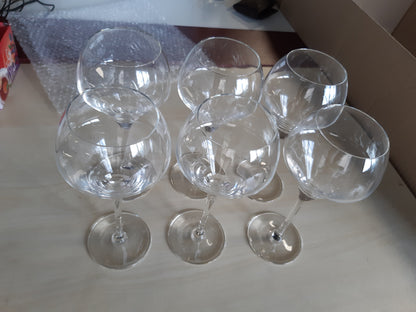 245340 - CHEF & SOMELIER Gotë Vere 37cl - Set me 6 - Qelqi kristal Krysta - Paketim i përforcuar