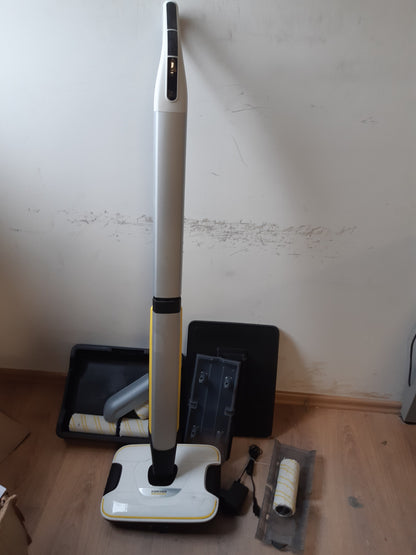 217014 - KÄRCHER Fshesë elektrike pa tel FC 7, kohëzgjatje funksionimi 45 minuta, pastrim dhe larje në një hap, e bardhë