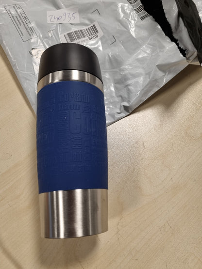 240935 - EMSA Filxhan Travel Gotë Termos Klasik 360 ml, mban pijet të nxehta për 4 orë/të ftohta për 8 orë, i papërshkueshëm nga rrjedhjet, hapje për pirje 360°
