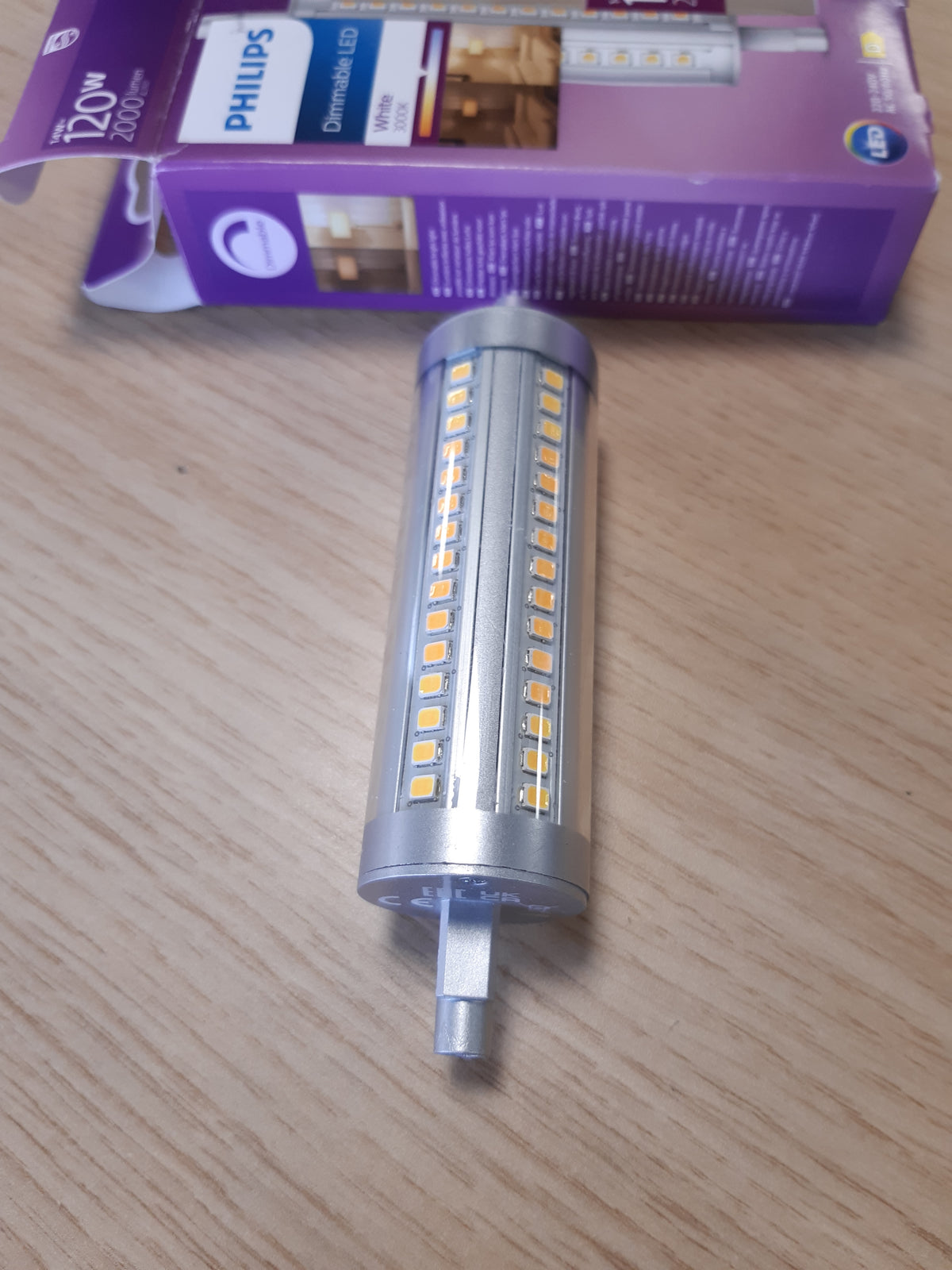 236308 - PHILIPS Llambë LED 120 W R7S, 118 mm, dritë e bardhë neutrale ...