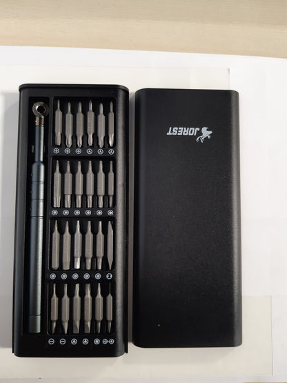 165237 - JOREST - Set Precizion për Kaçavidash, 52 në 1, Riparim Portativ, Torx T5 T6 T7 T8 T9 T10, Triwing Y00, Star P2 P5, Përshtatshëm për Macbook, Switch, PS4, PS5, Xbox, PC, Laptop, Syze, Orë Dorë