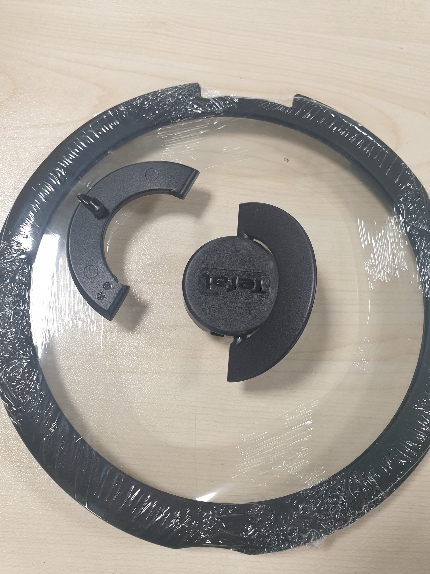 217468 - TEFAL INGENIO Set me 3 Kapakë Qelqi dhe Silikoni 16/18/20 E Zezë, L9931012