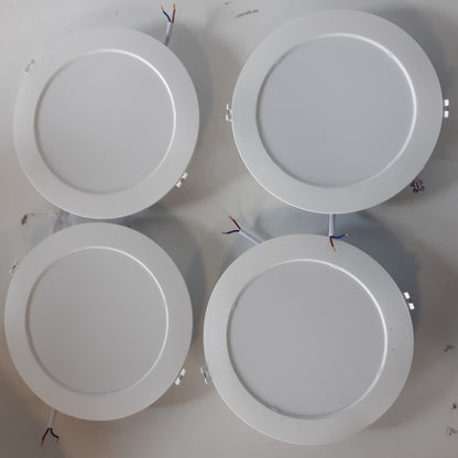 223616 - GARZA Paketa 3+1 Dritë LED e Ngulitur në Tavan 18W, 6500k, Ø220x29mm, 120º, Dritë Tavani e Bardhë e Sheshtë