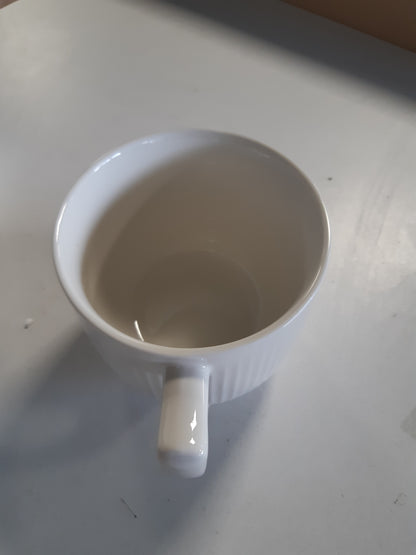252665 - NUTRIUPS Tas Supe Qeramike me Dorezë për Mikrovalë, Filxhanë Supe 900 ml me Dorezë, Filxhan i Madh Kafeje