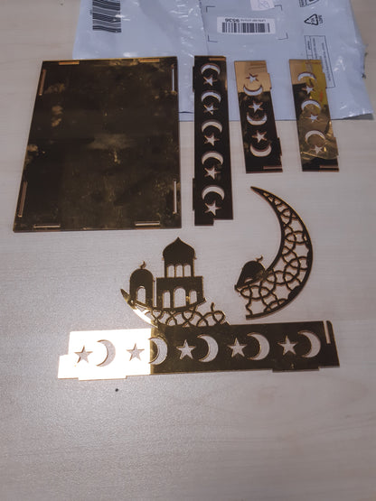 263564 - ANOTION Dekor Shtëpie 2026, Dekorime Tavoline Islamike për Ramazan, Shenjë për Mubarekun e Ramazanit