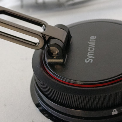 268280 - SYNCWIRE Mbështetëse magnetike për telefonin e makinës për MagSafe, 3-Akse, Nano Xhel Ngjitës, gotë thithëse e fortë, rrotullueshme 360°