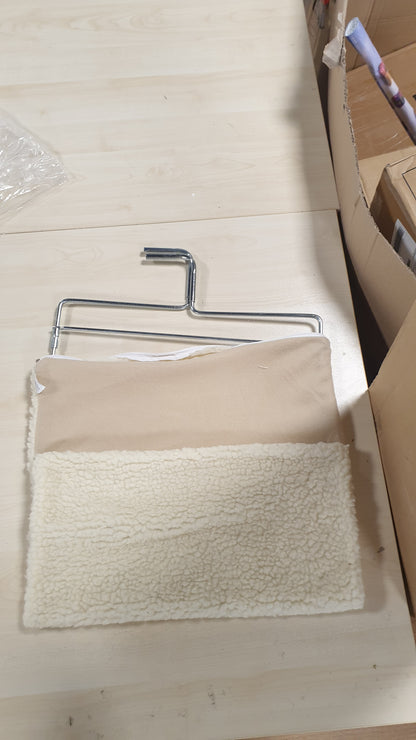 184069 - KARLIE Kolltuk me Radiator, Gjatësia 46cm, Gjerësia 31cm, Lartësia 26cm, Ngjyrë Krem
