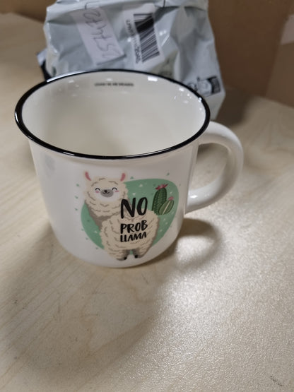 257472 - LEGAMI Filxhan Puccino, Temë Llama, Porcelan i Ri, Kapacitet 350 ml