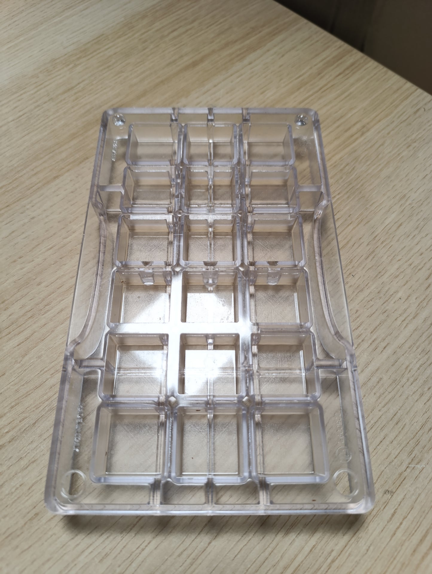 227978 - Decora Forma për çokollatë, katrore, transparente, 200 x 120 x 23 mm
