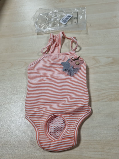 254100 - Pelena për qen femra me rripa të rregullueshëm, pelena të larëshme dhe të ripërdorshme