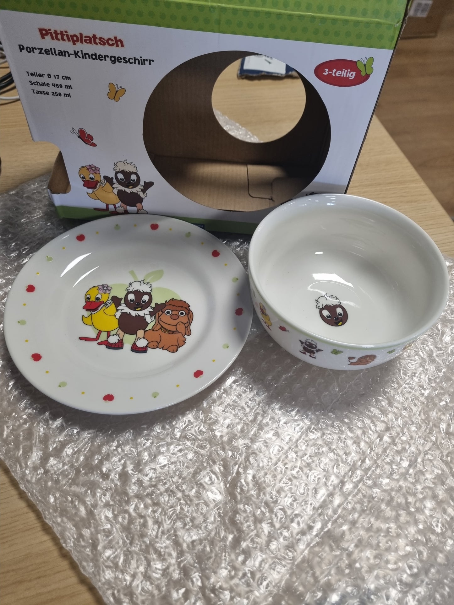 214220 - Set enësh darke prej porcelani për fëmijë