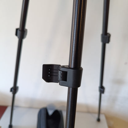 266297 - K&F Concept O234A1 Tripod për telefon celular, Tripod për kamerë 163 cm, Tripod udhëtimi, Tripod për telefon inteligjent me mbajtëse telefoni, Tripod udhëtimi prej alumini