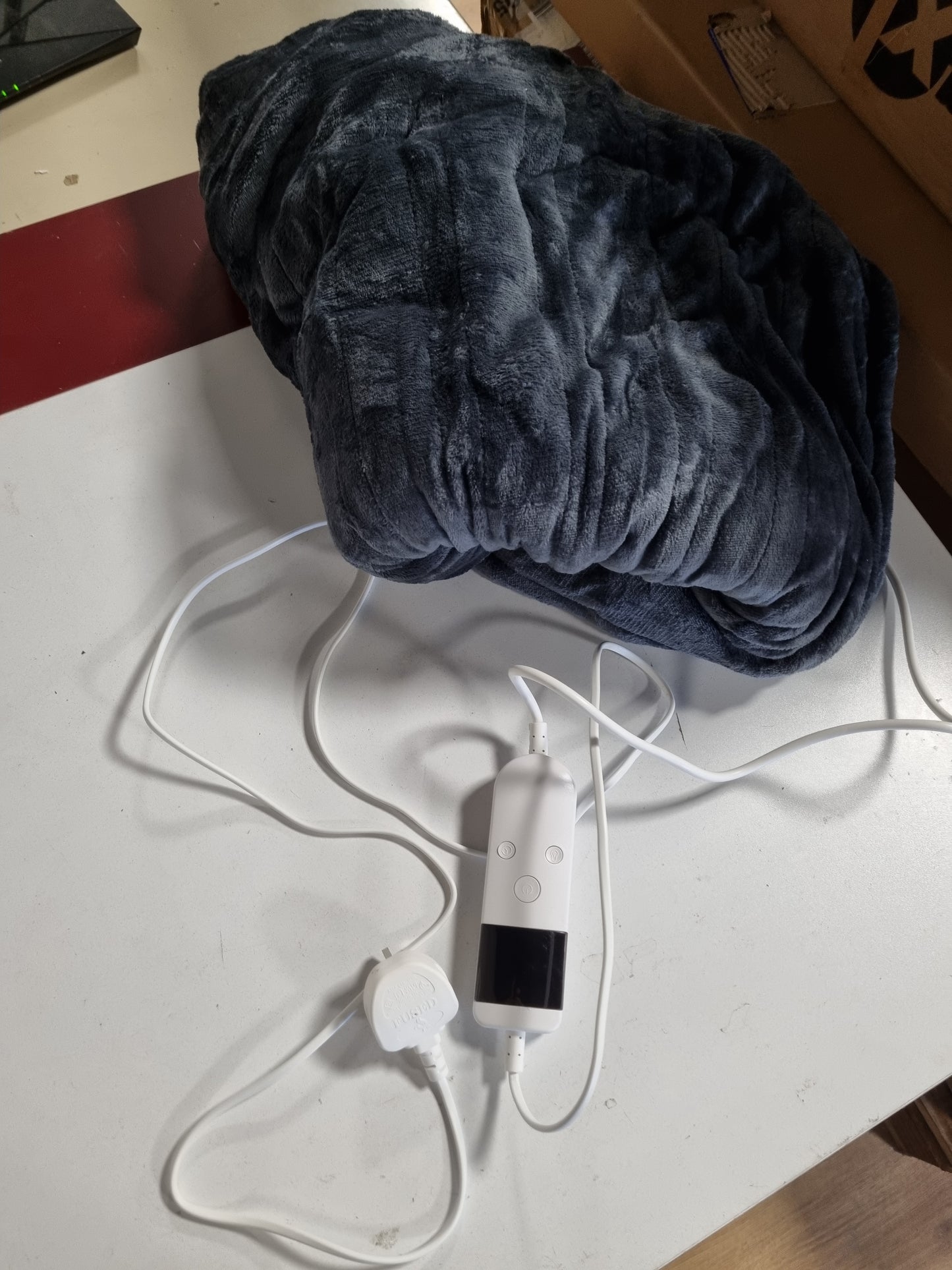 214290 - QIERYUN Batanije elektrike me ngrohje 130x160cm, e lahet në lavatriçe, me kontrollues dixhital, 10 cilësime ngrohjeje