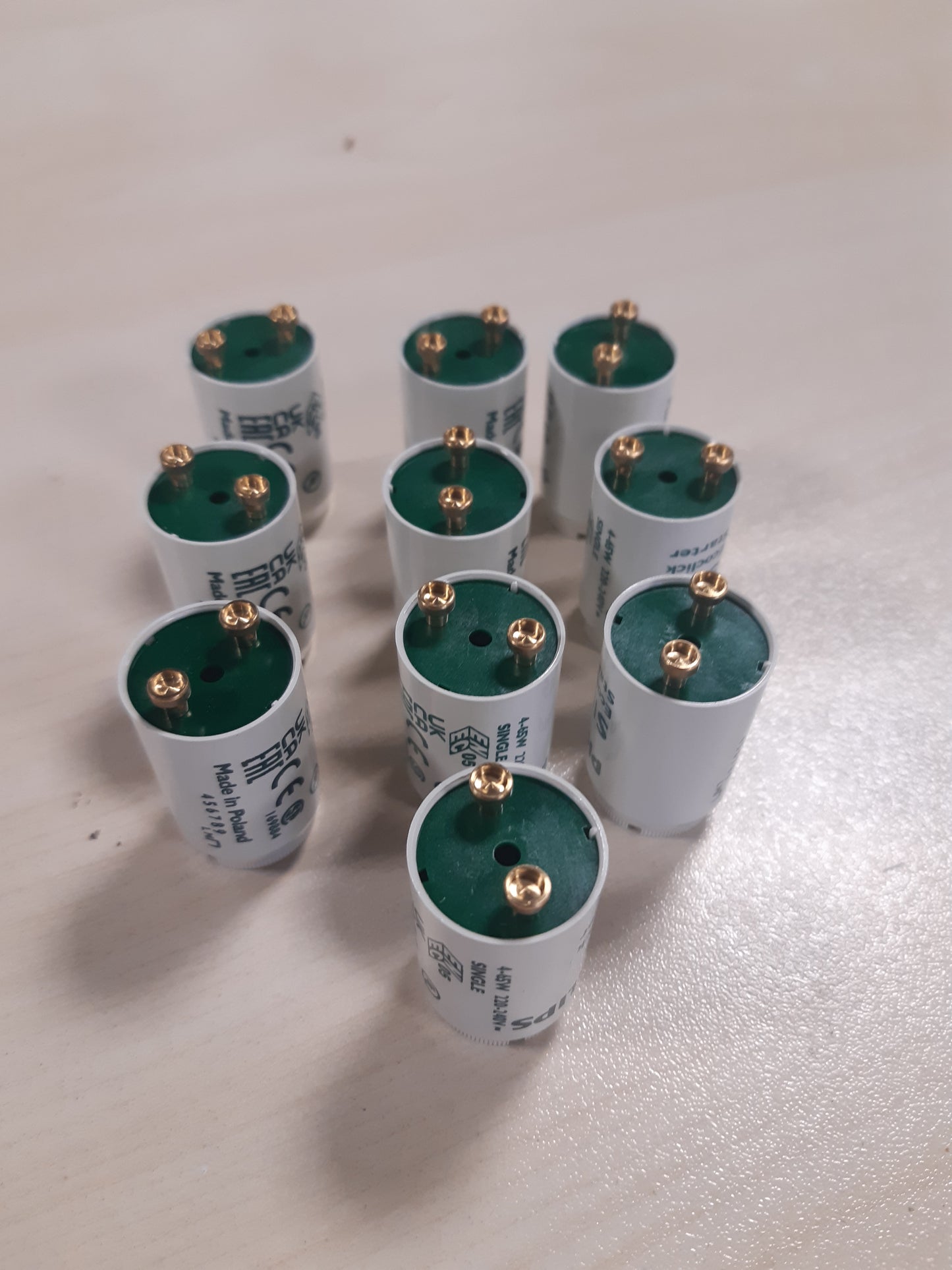 220271 - PHILIPS 10 x Lot de 4 W Ã 65 W Universal Starter FSU S10