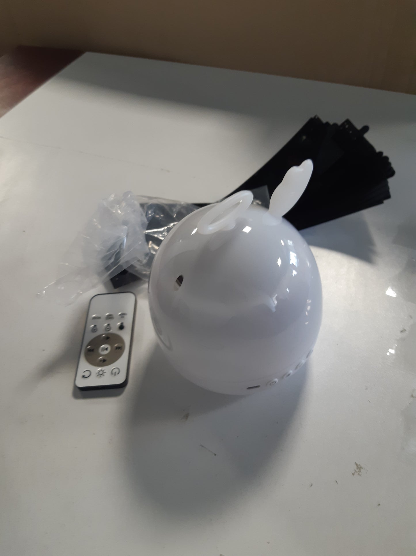 256394 - DIBONIUR Projektor Drite Nate për Foshnje, Tavan me Qiell me Yje, 22 Filma, Rrotullim 360°, Telekomandë, Llambë Projektori për Fëmijë