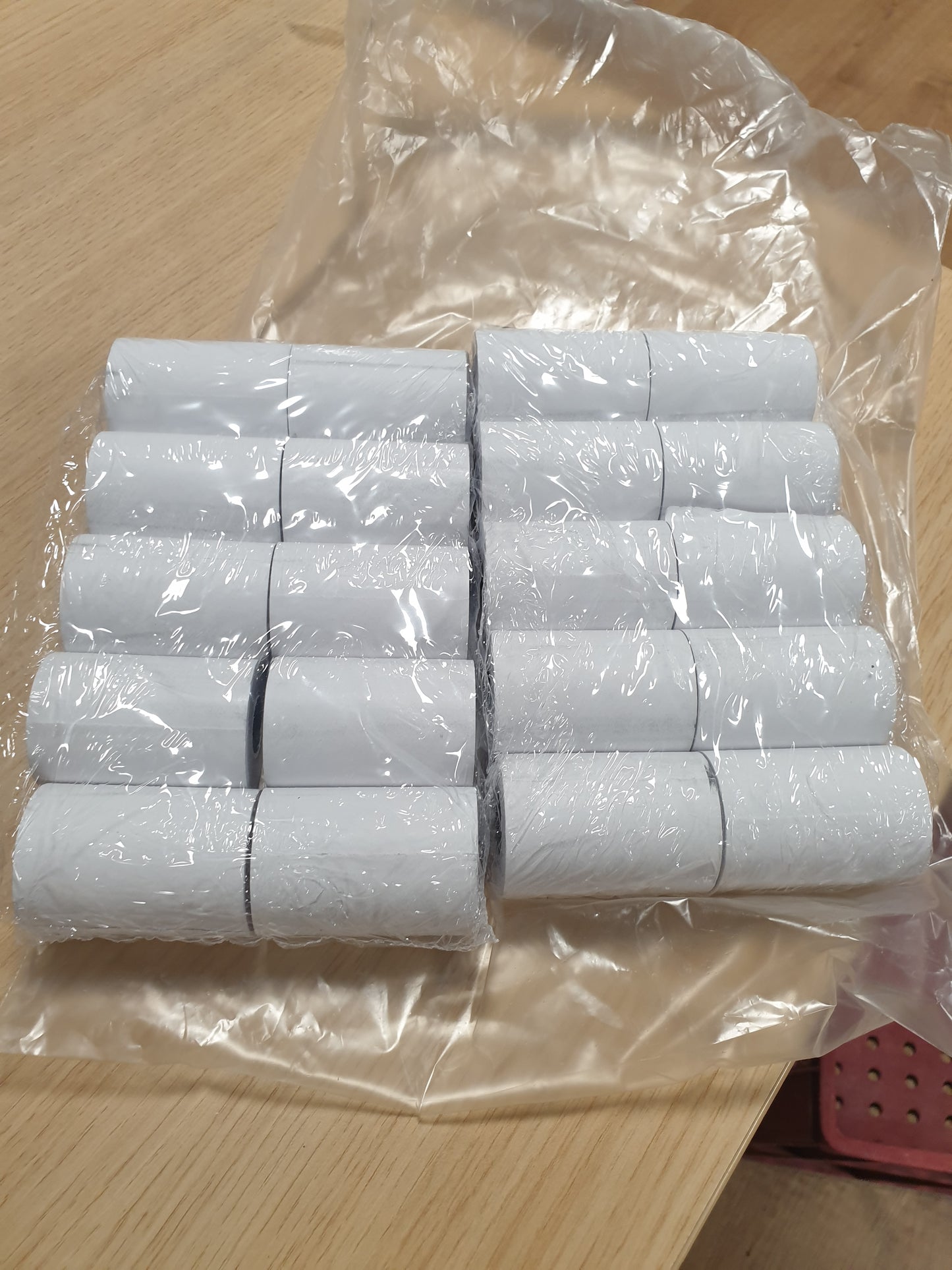 267315 - DOUBLE DRAGON Rula letre termike Premium për arkë regjistruese 57 x 40 mm, për makinën e kartave të kreditit PDQ, POS, EPOS, sistemin e arkës [Pako me 20 copë]