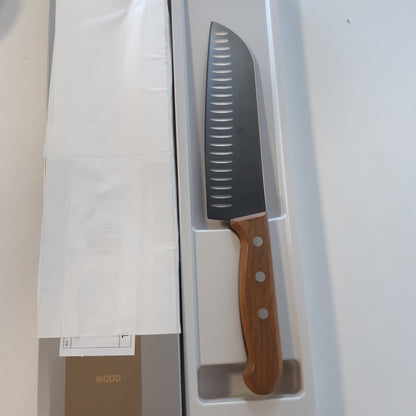 213261 - VICTORINOX Thikë Profesionale Santoku prej Druri, Teh Ekstra i Mprehtë, 17 cm, Dorezë Elegante prej Druri, Çelik Inoks