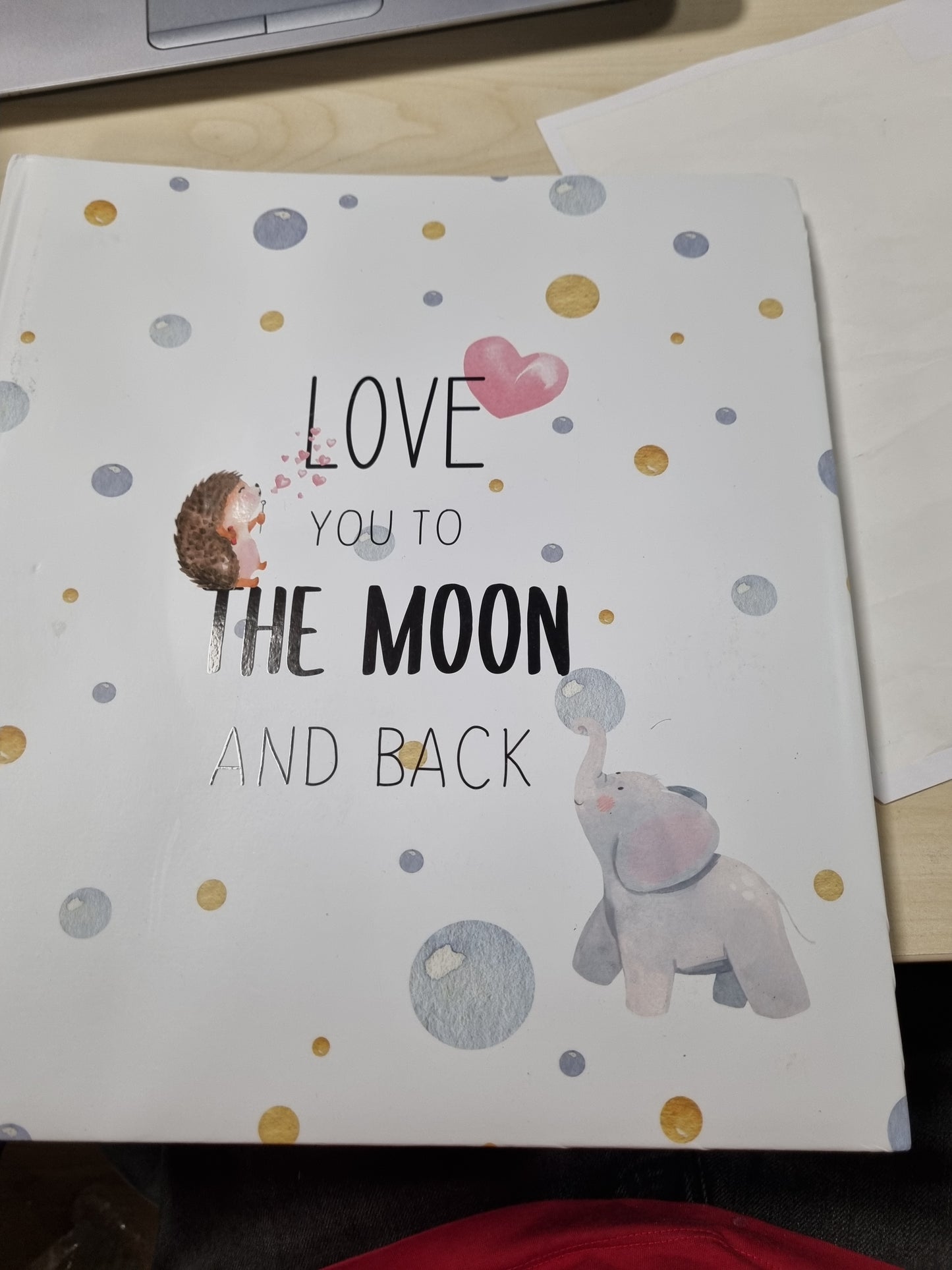 215644 - HAMA Album për foshnje "To The Moon", 60 faqe, format 29x32cm