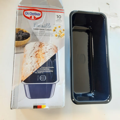 214489 - DR. OETKER Tavë për bukë 25 cm, rezistente ndaj prerjeve dhe gërvishtjeve, ngjyrë blu të errët