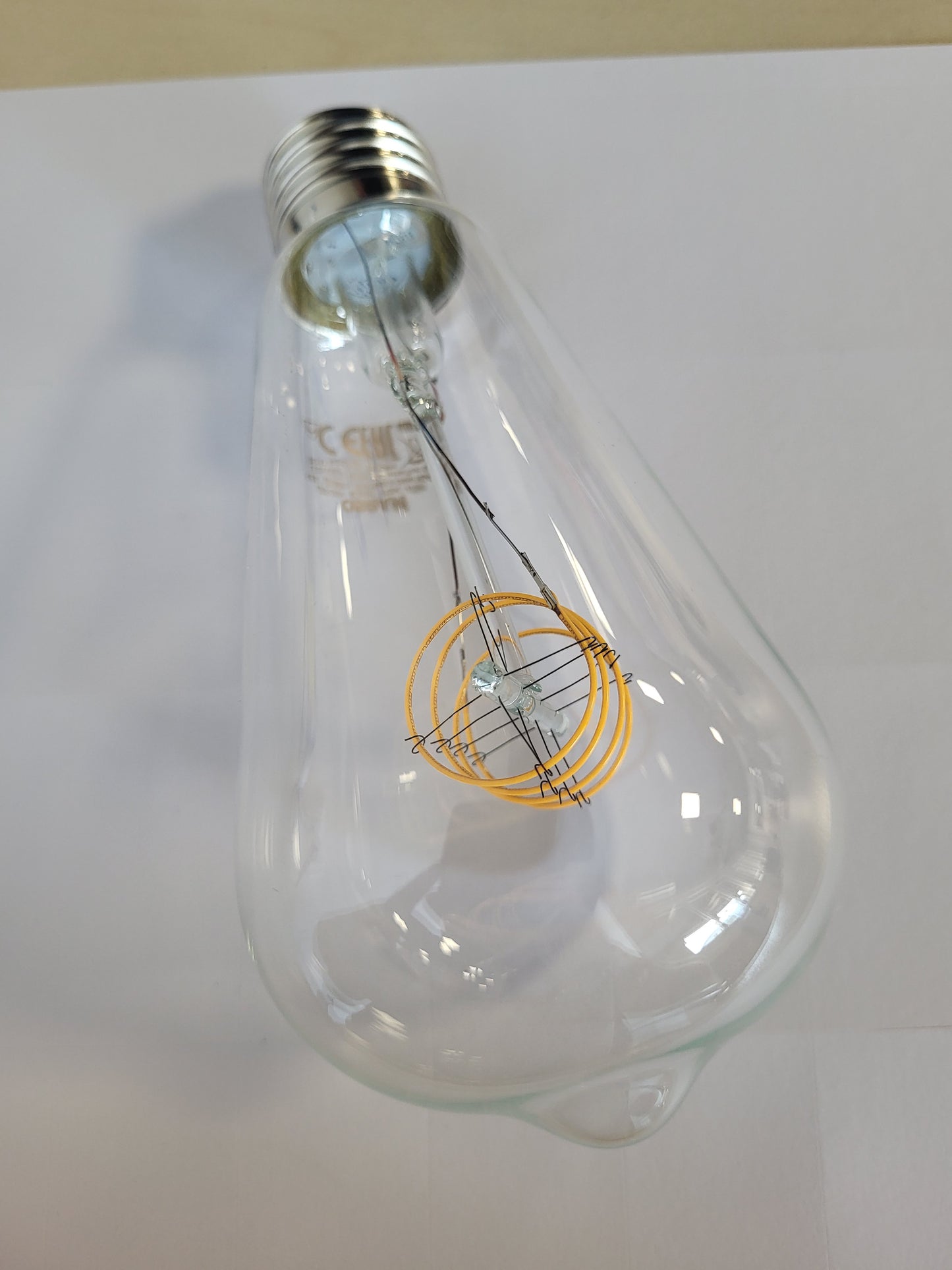 224531 - OSRAM Llambë LED Vintage 1906 Classic Edison FIL, E27, transparente, 4.8W, 470lm, 2700K, dritë e bardhë e ngrohtë, filament i ri ultra i hollë