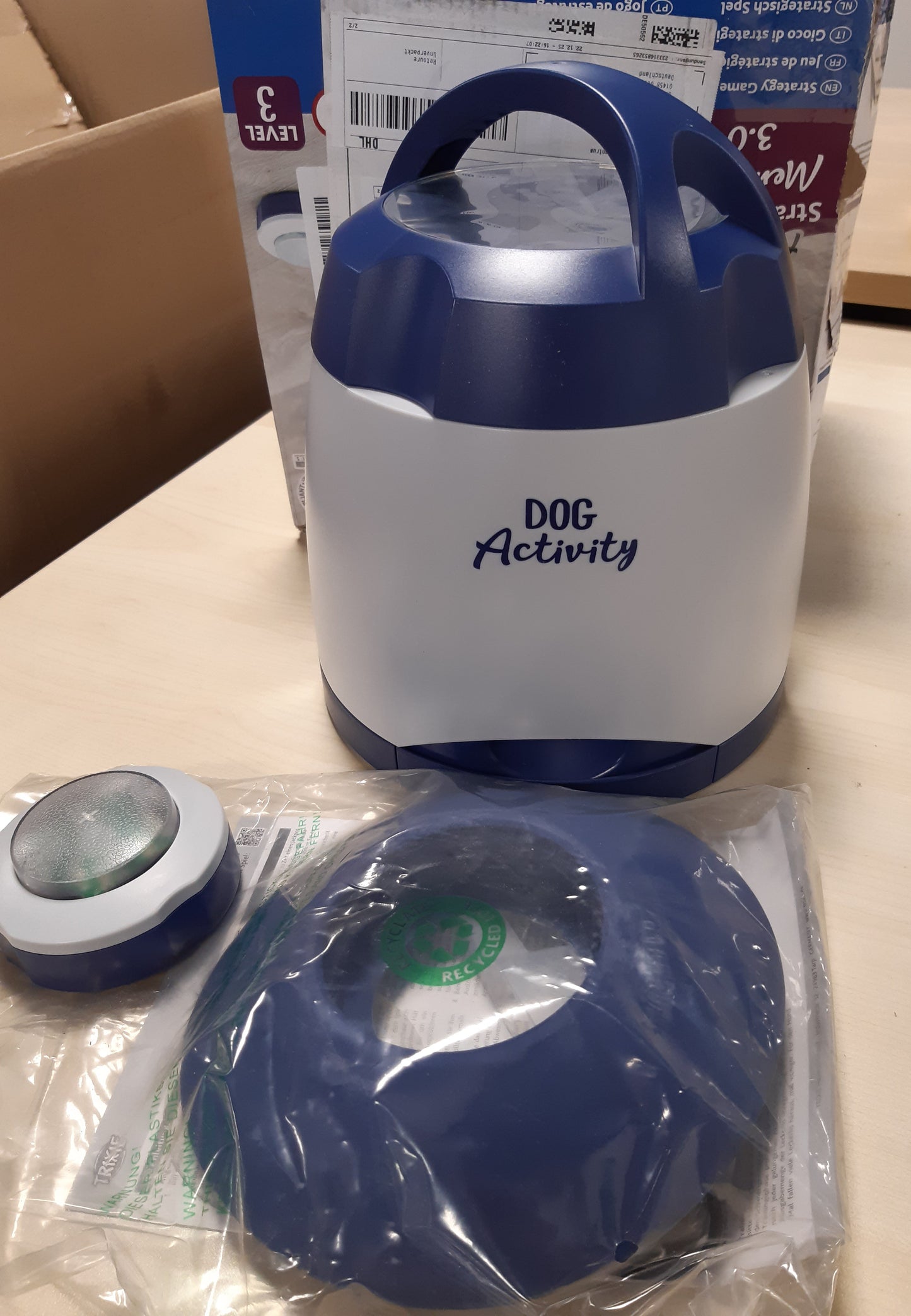 204336 - TRIXIE Lodër Inteligjence për Qen, Trajner Memorie 3.0, Madhësi 20x24cm, në Përputhje me Mirëqënien e Kafshëve - 32040