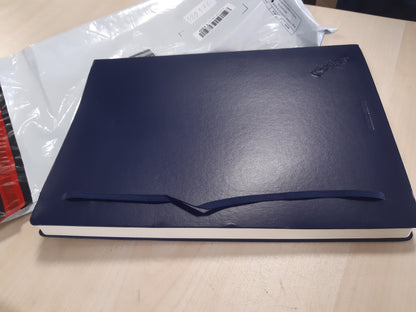 189172 - LEUCHTTURM1917 - Fletore Kryesore (A4+) me Kopertinë të Fortë, 235 faqe të numëruara, Blu Deti, Materiali: Rrjetë