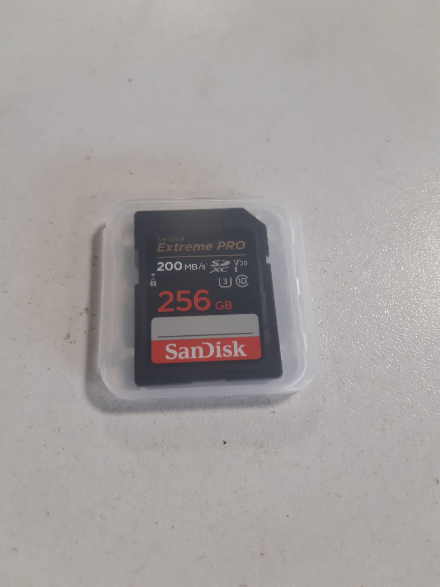 267886 - SANDISK Kartë Extreme PRO 256GB SDXC, Shpejtësi transferimi deri në 200MB/s, UHS-I, Video 4K UHD, RescuePRO Deluxe, Teknologji QuickFlow, Class 10, U3