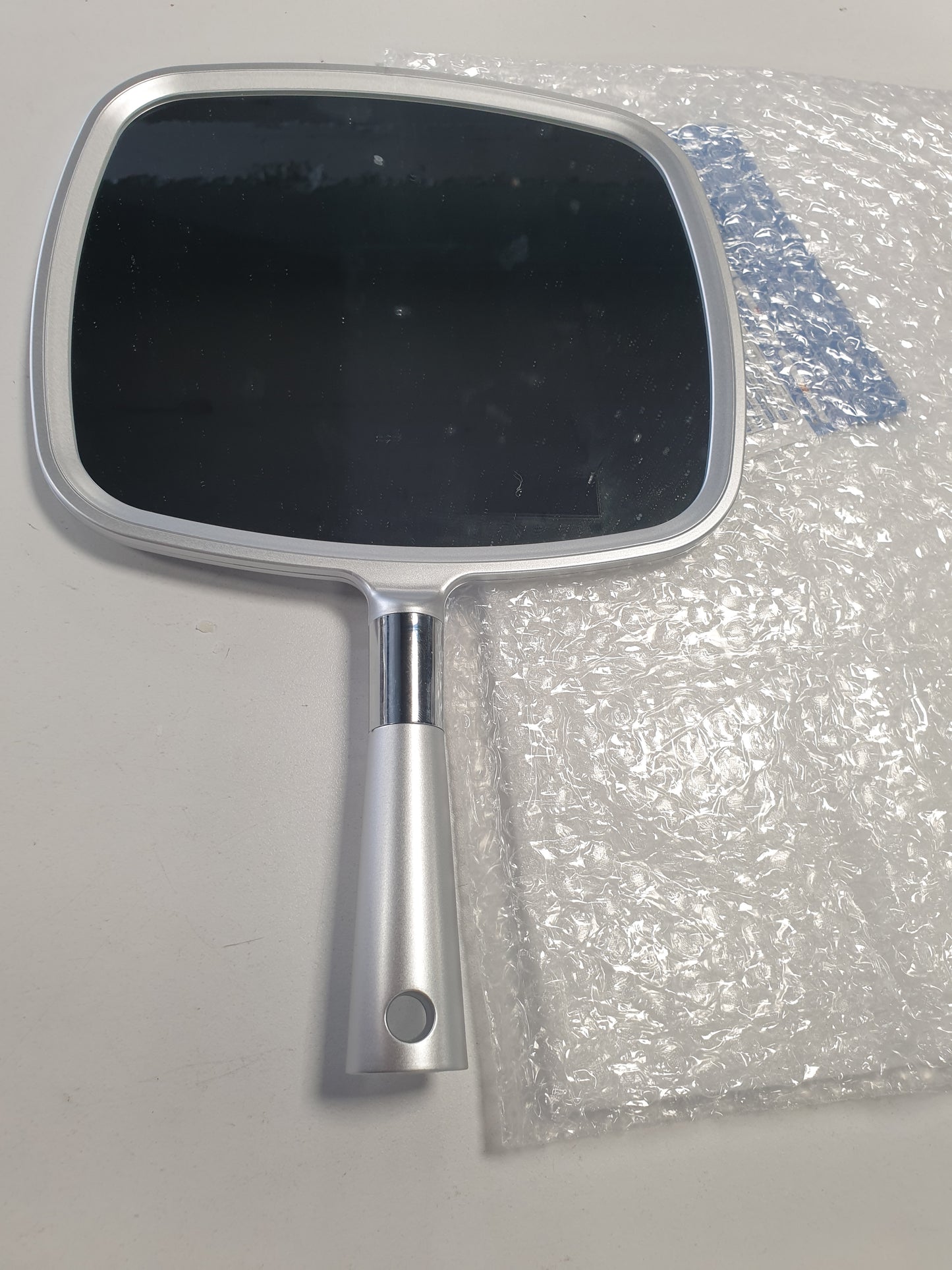 229774 - MIRRORVANA Pasqyrë Dore për Parukeri, Berberi dhe Grim, Pasqyrë Profesionale për Sallone ose Përdorim në Shtëpi, Argjendtë