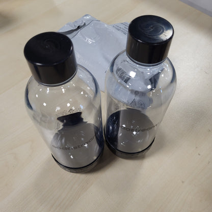 262645 - SODASTREAM Classic – 2 shishe uji të ripërdorshme 1 L, të sigurta për larje në enëlarëse, të pajtueshme me Gaia, Spirit, Terra, E-Terra, Art, Enso, Power, Cool, Easy, One Touch, Genesis.
